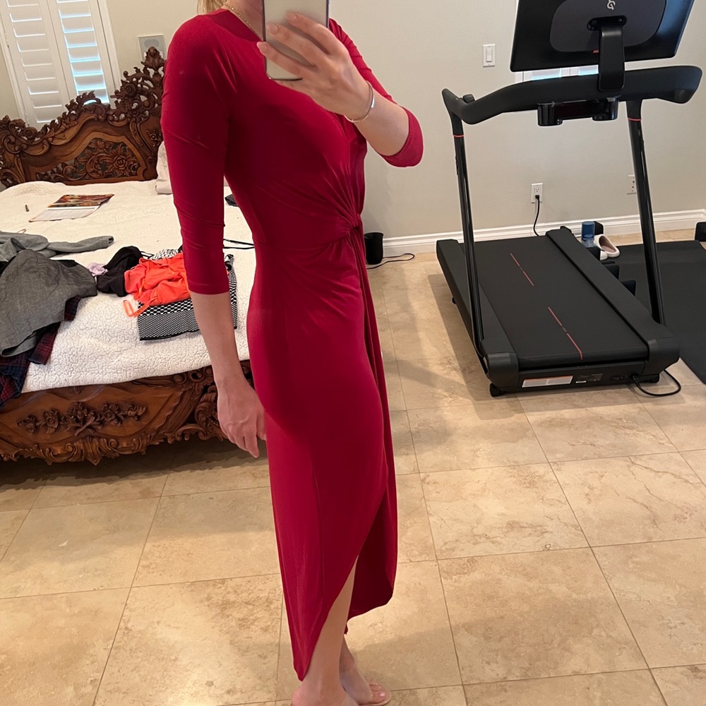 Raspberry color dress size small